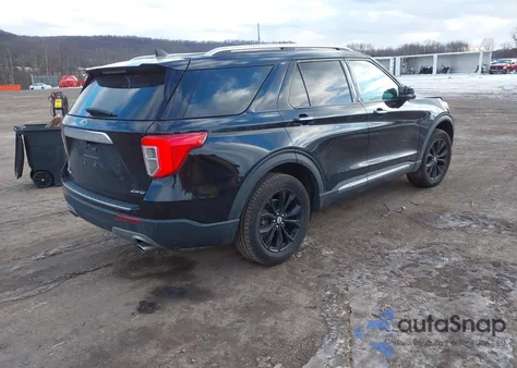 2021 Ford Explorer Limited из США, поврежденный, VIN 1FMSK8FH1MGA21849